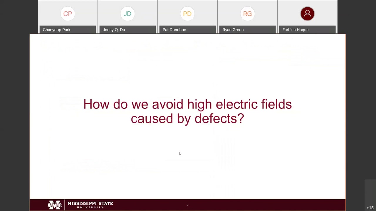 ECE Lecture by Dr. Chanyeop Park - Mississippi State University