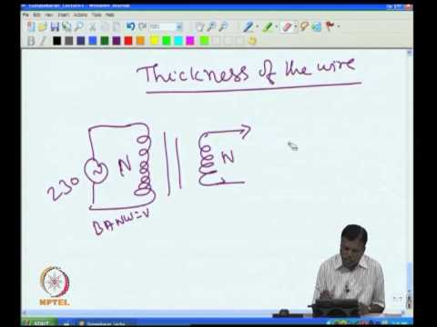 NPTEL Transformer design and Heat sink design