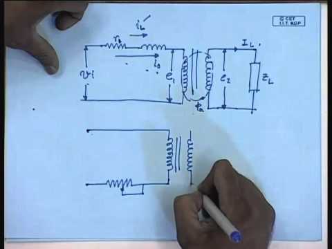 Mod-01 Lec-09 Lecture-09-Harmonics and Switching Transients in Single Phase Transformers