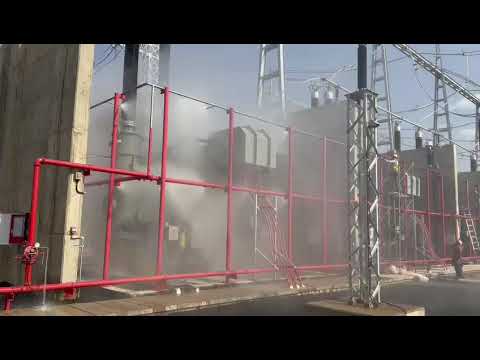 Transformer Firefighting Deluge System