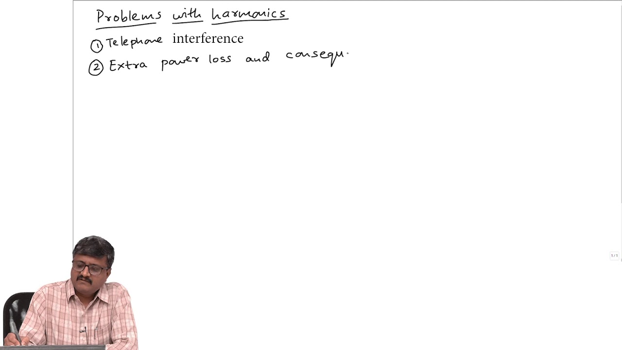 Lecture 61 - Problems with harmonics