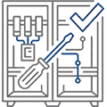 assembly and quality inspection for electrical switchgear