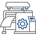 large production equipment for electrical cabinet manufacturing
