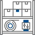 warehouse and material management for electrical equipment