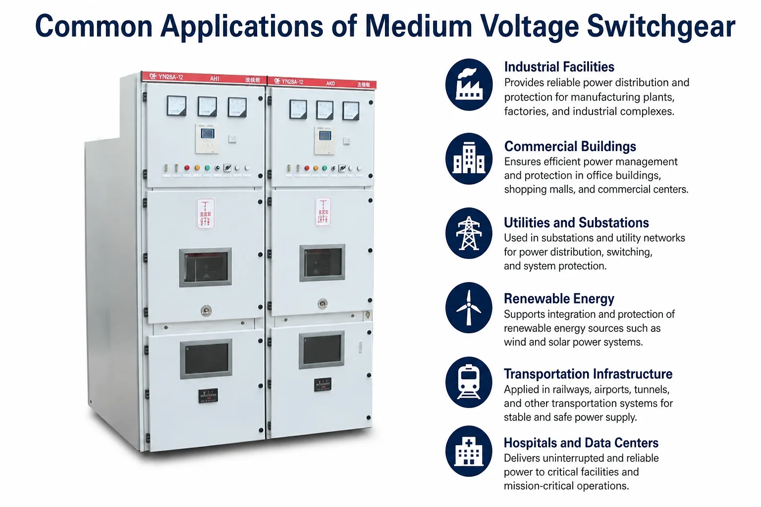 12kV/24kV switchgear with VCB options for engineering review