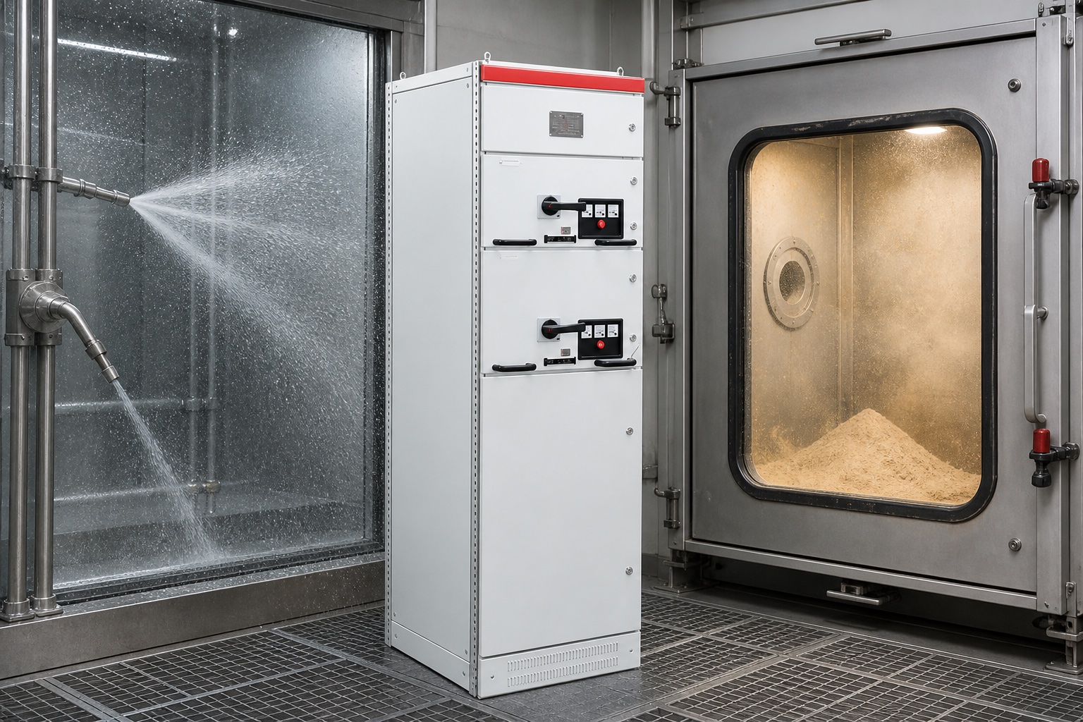 Medium-voltage switchgear insulation inspection