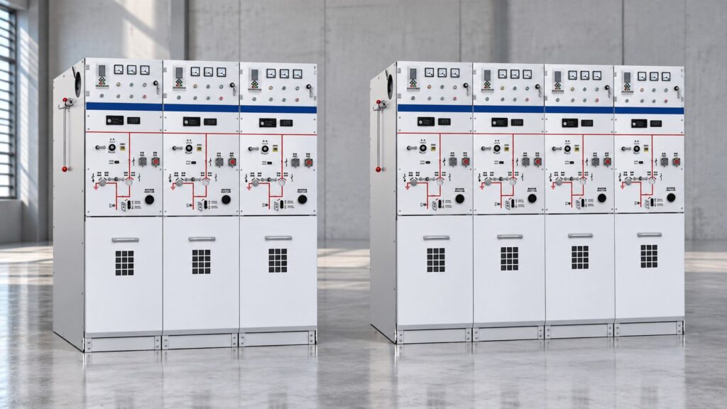 3-Way vs 4-Way Ring Main Unit Configuration