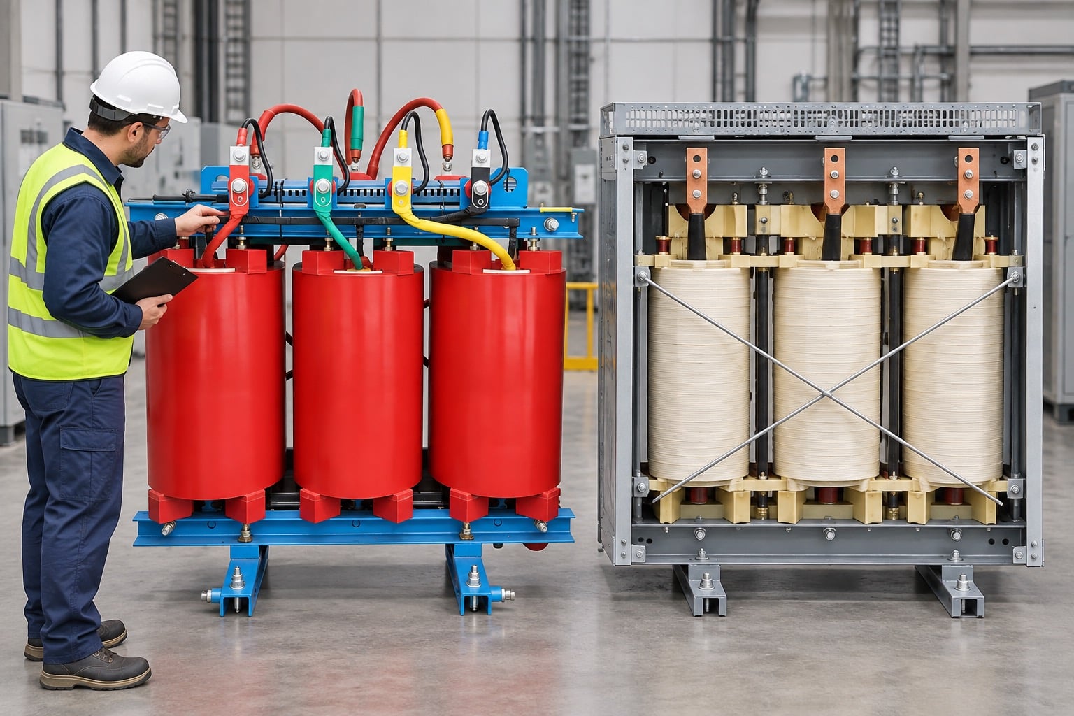Cast Resin vs VPI Transformer: How to Choose for a Project product inspection scene