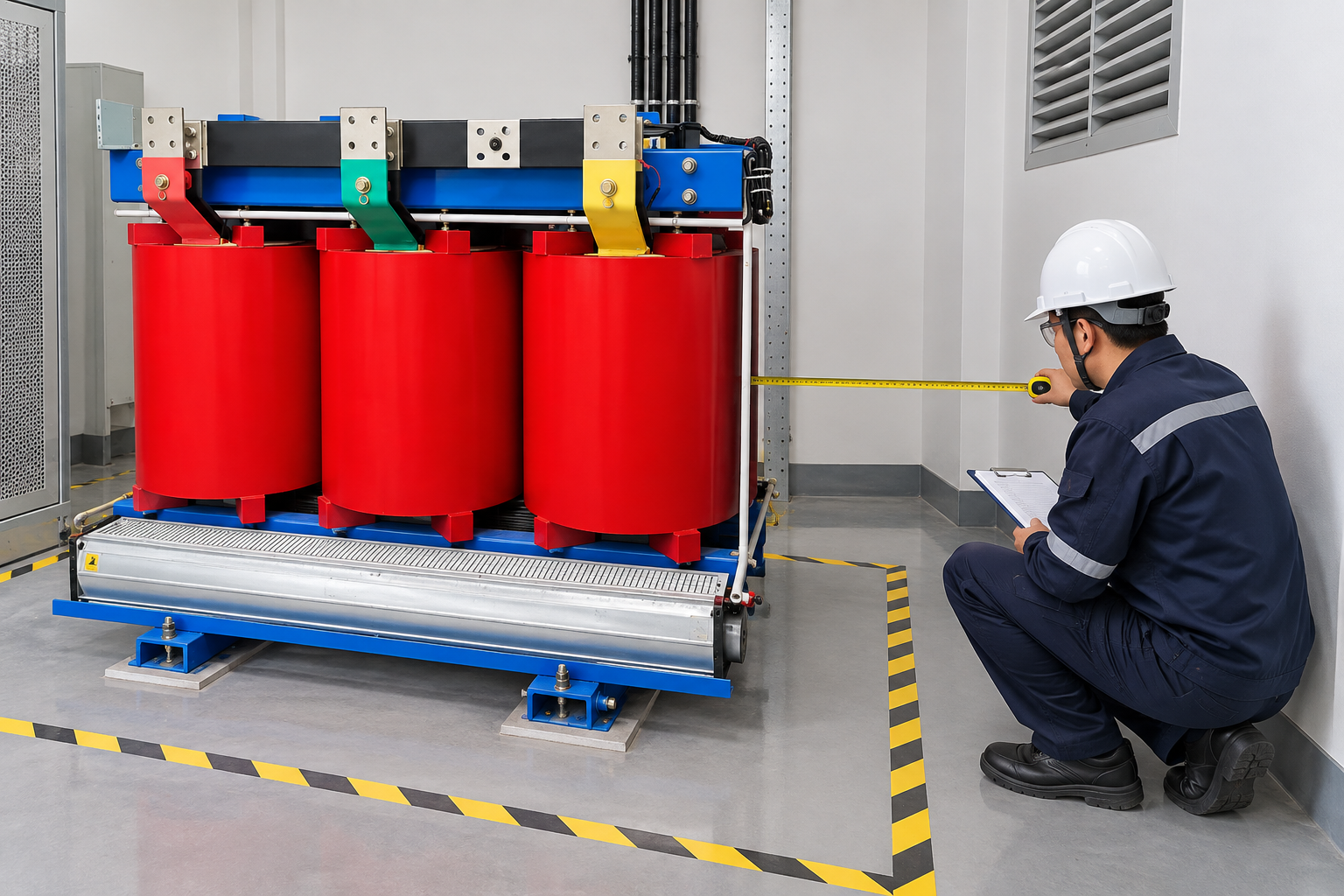 Dry Type Transformer Fire Rating and Building Code Considerations product inspection scene