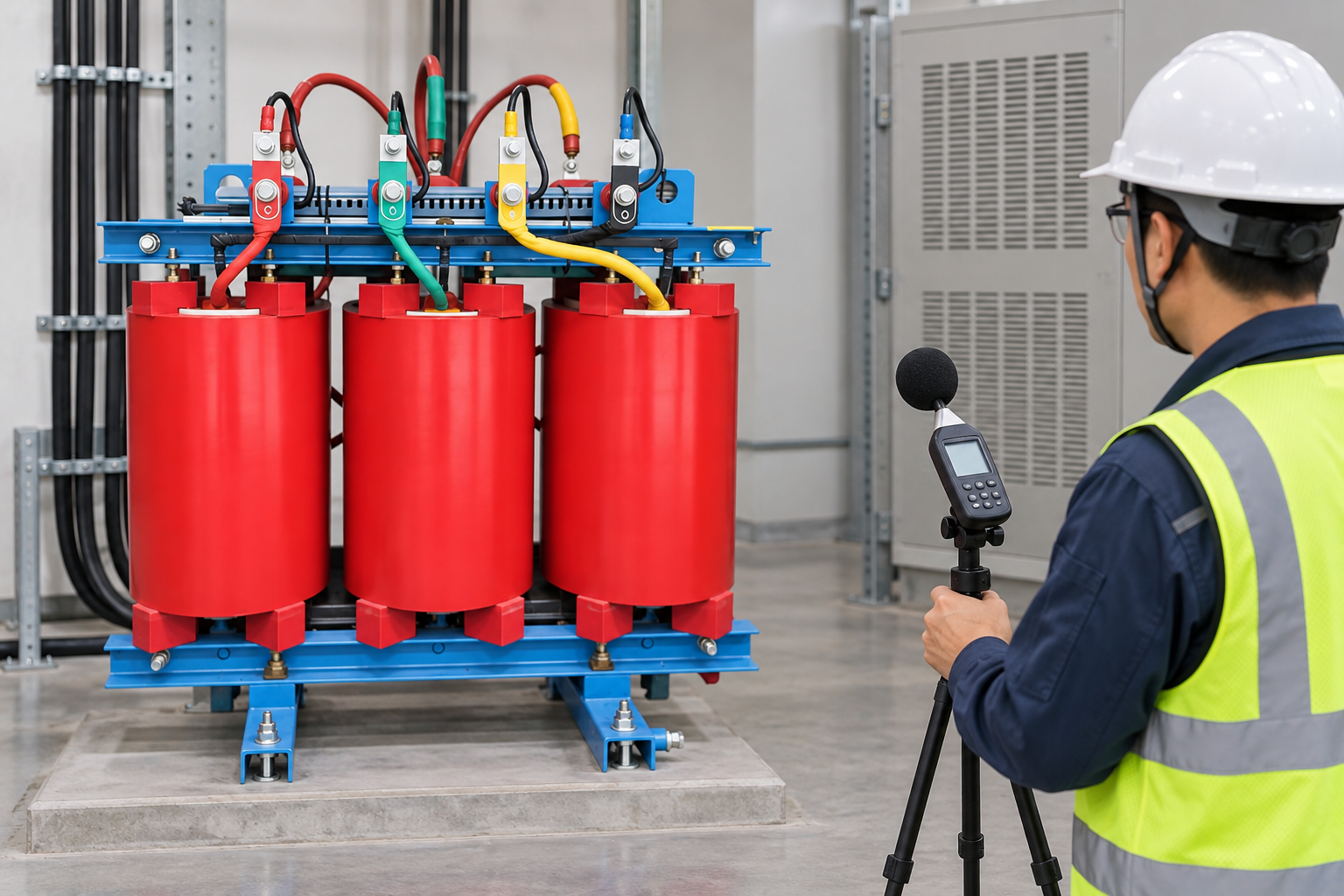 Dry Type Transformer Noise Control for Indoor Installations product inspection scene