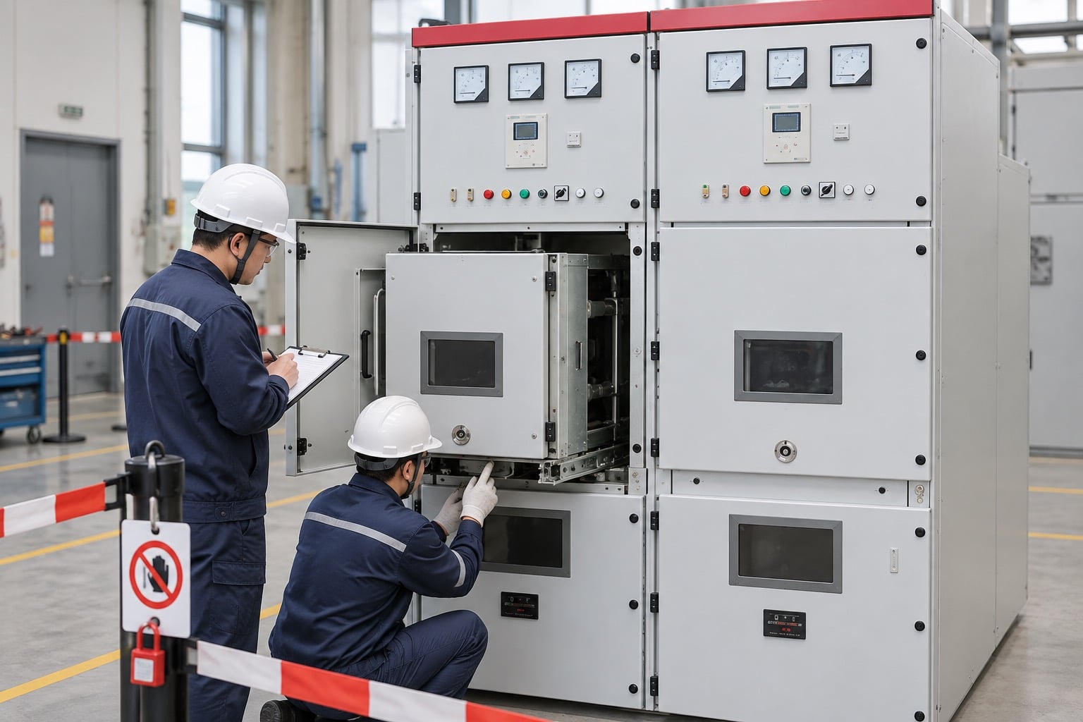 Metal-Clad vs Metal-Enclosed Switchgear: Differences and Selection Guide field verification scene