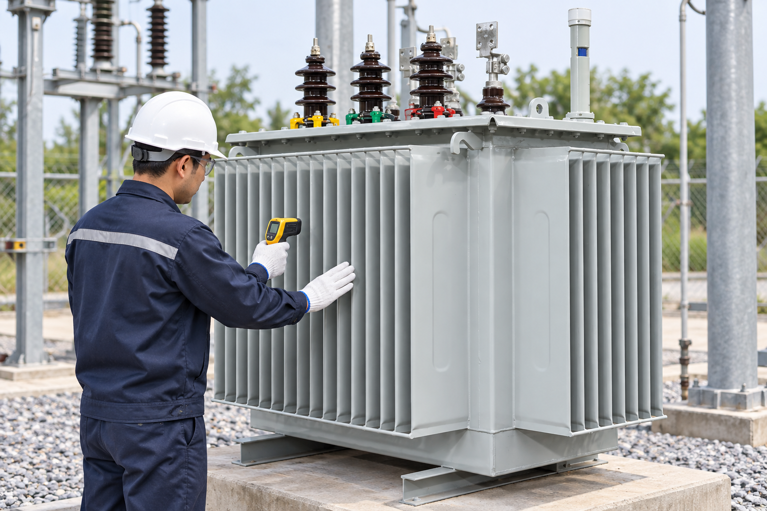 ONAN vs ONAF Transformer Cooling: Ratings and Applications product inspection scene