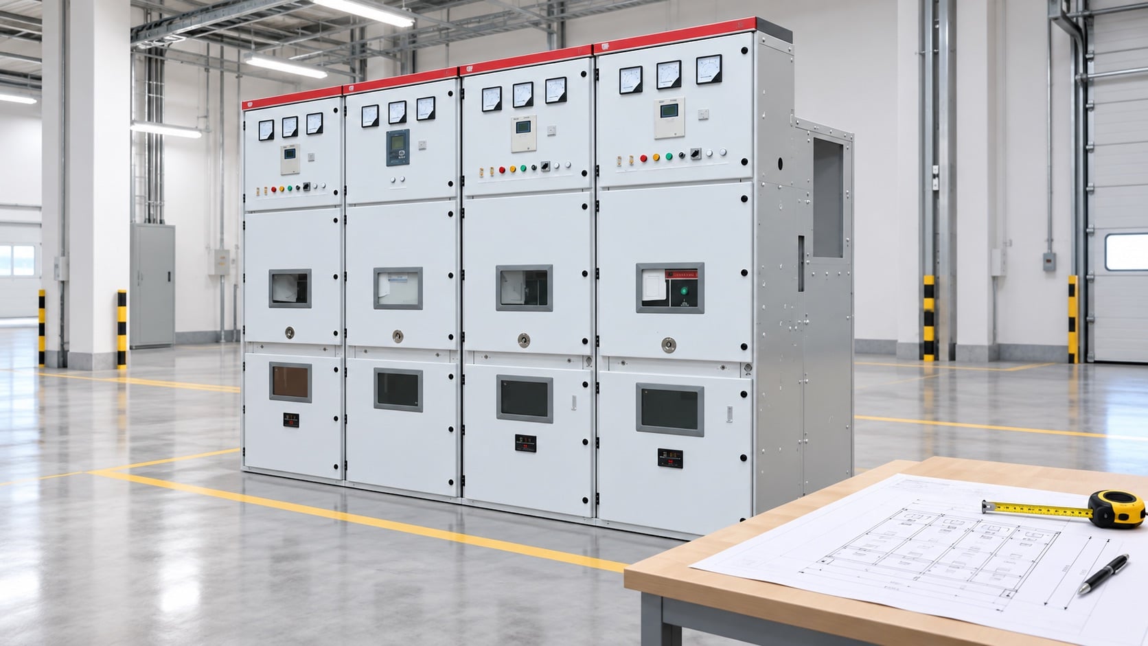Ring Main Unit Commissioning Checklist product inspection scene