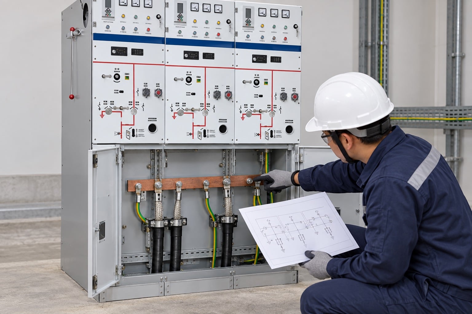 Ring Main Unit Earthing and Bonding Requirements product inspection scene