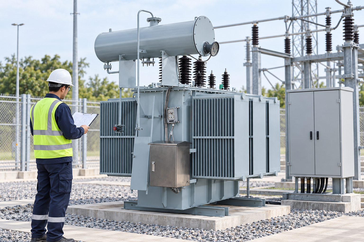 Station Service Transformer Sizing for Substations product inspection scene