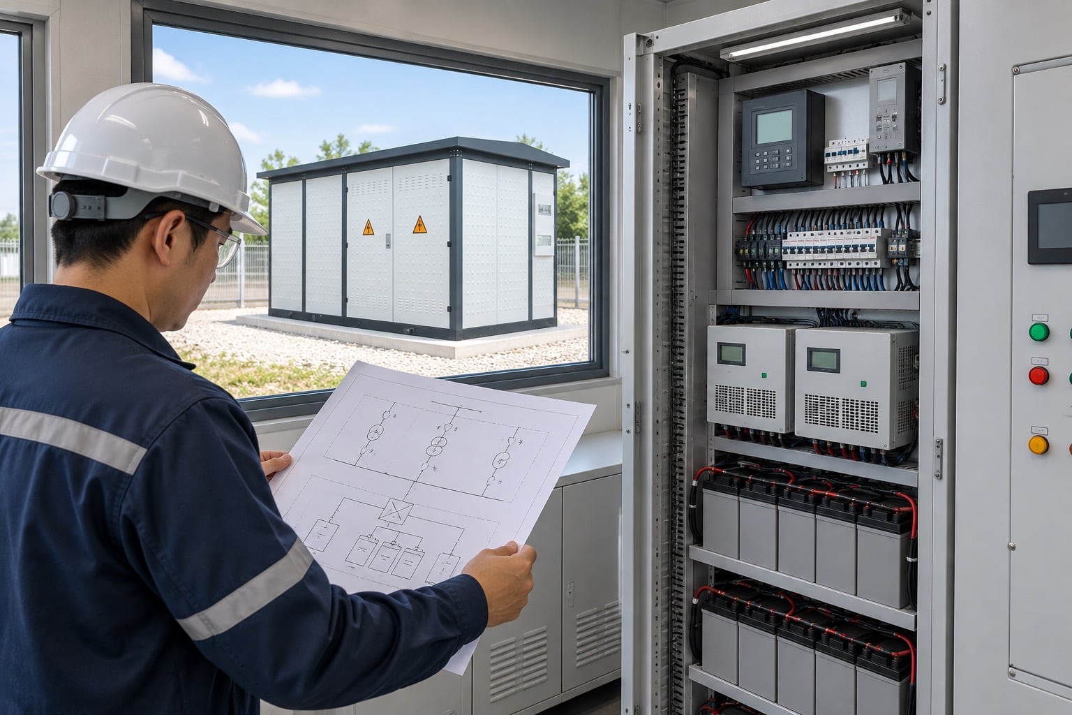 Substation DC System Design Basics: Batteries, Chargers and Protection product inspection scene