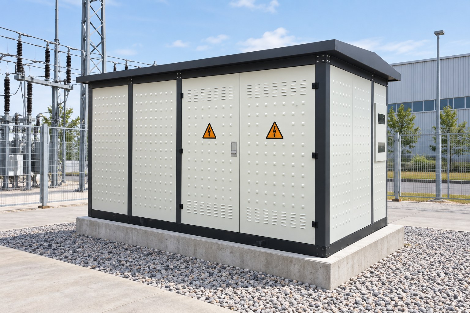 Distribution Substation vs Transmission Substation project installation context