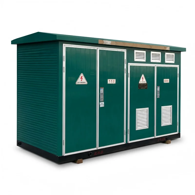 High Quality European Type Box Substation 10kV 35kV Outdoor Prefabricated Compact Transformer Station for Power Distribution