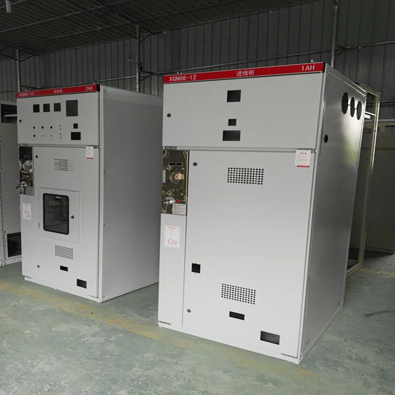 Energy Saving XGN66 Fixed Metal-Enclosed Switchgear Air Insulated Distribution Cabinet for Power Plants