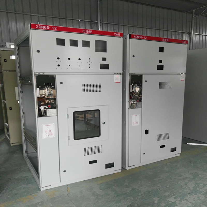 Energy Saving XGN66 Fixed Metal-Enclosed Switchgear Air Insulated Distribution Cabinet for Power Plants