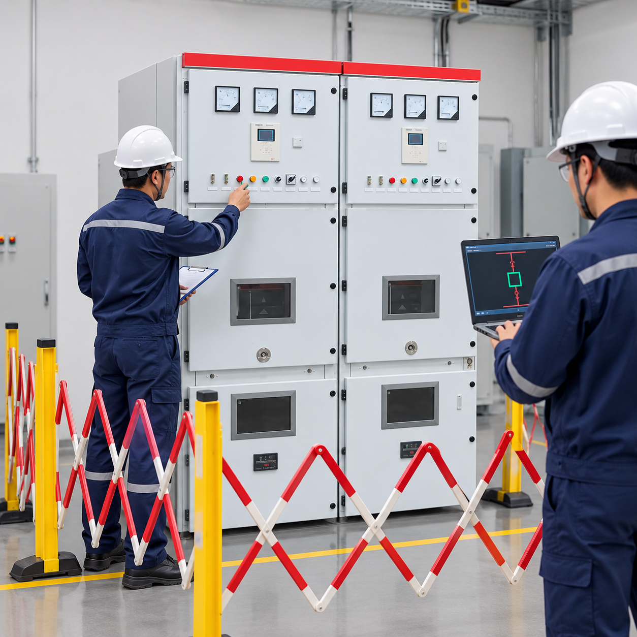 Circuit Breaker Anti-Pumping Circuit Explained field verification scene