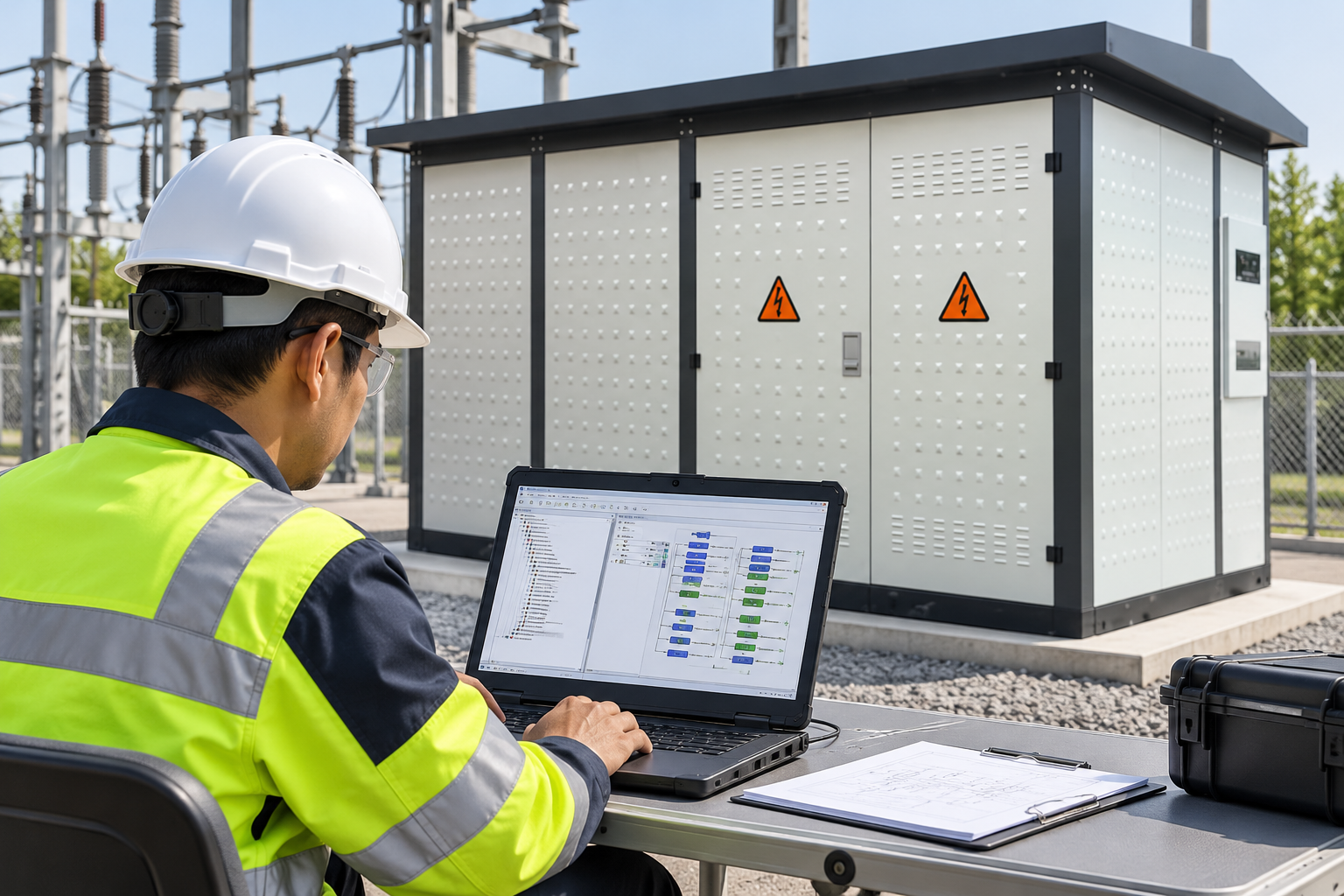 IEC 61850 Substation Automation Basics product inspection scene