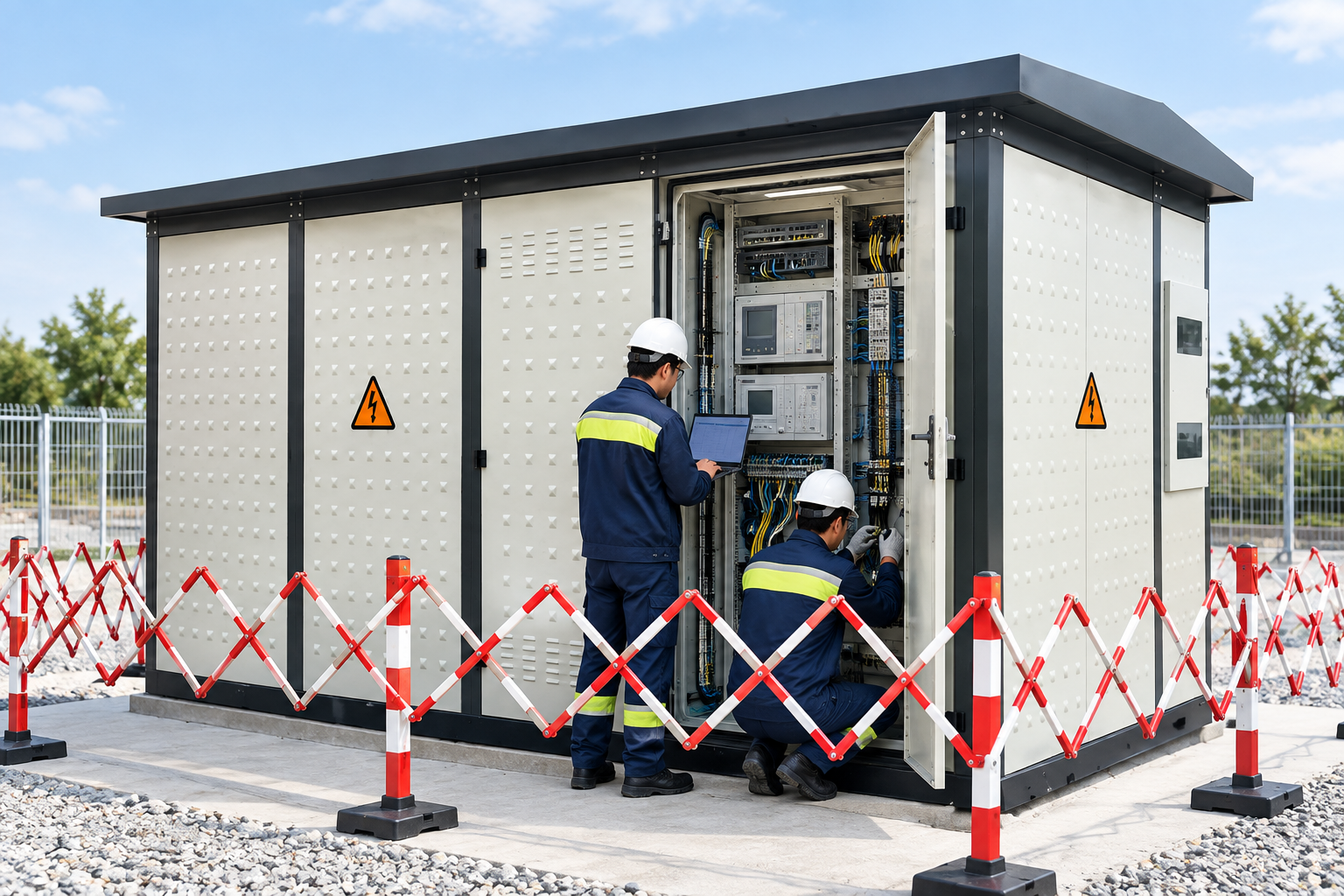 IEC 61850 Substation Automation Basics field verification scene