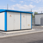 Substation Control Building Layout and Equipment
