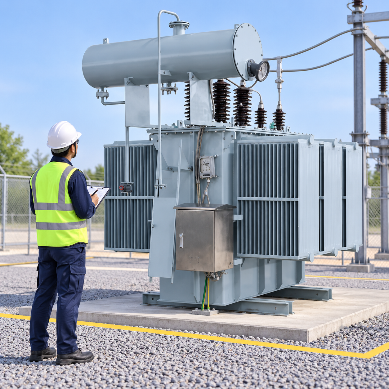 Substation Surge Arrester Selection and Placement product inspection scene