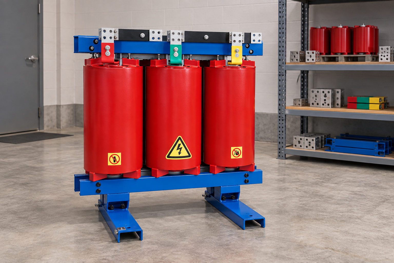 Cast-resin dry-type transformer in a demonstration area