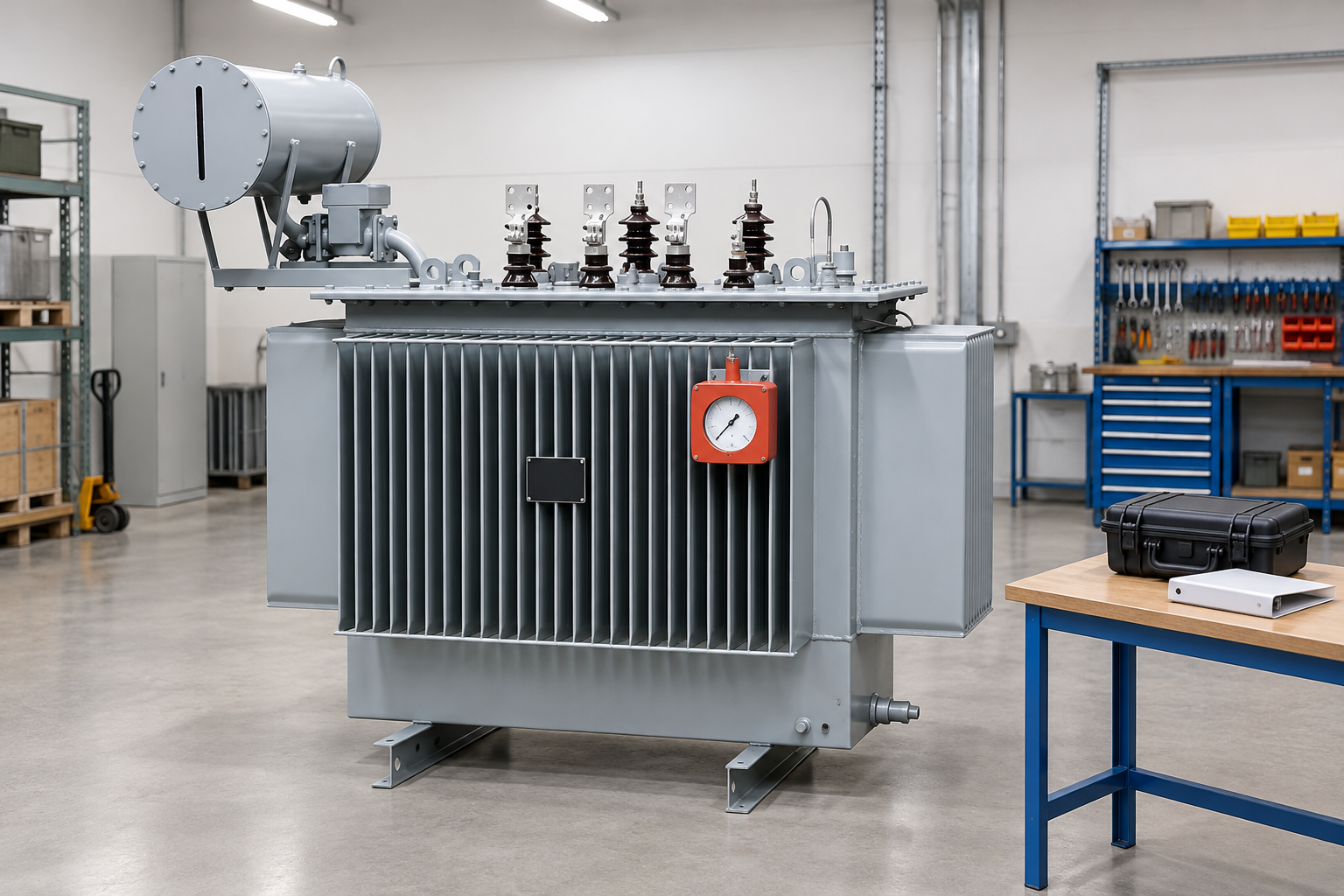 Conservator transformer beside disconnected test case